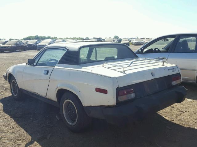 ACL021185U - 1976 TRIUMPH CAR TR7 WHITE photo 3