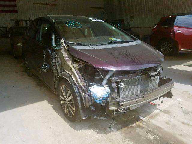 3HGGK5H83FM734235 - 2015 HONDA FIT EX PURPLE photo 1