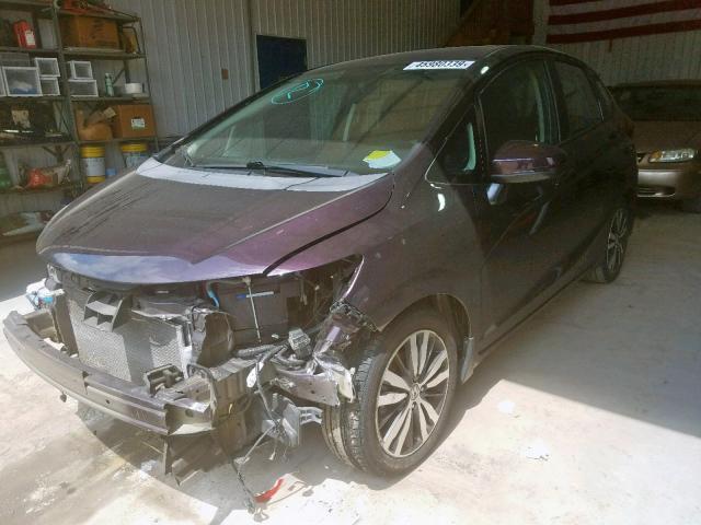 3HGGK5H83FM734235 - 2015 HONDA FIT EX PURPLE photo 2