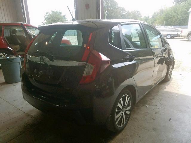 3HGGK5H83FM734235 - 2015 HONDA FIT EX PURPLE photo 4