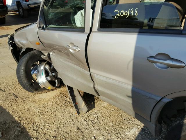 4F2YU07B91KM53702 - 2001 MAZDA TRIBUTE DX 银色 照片 9