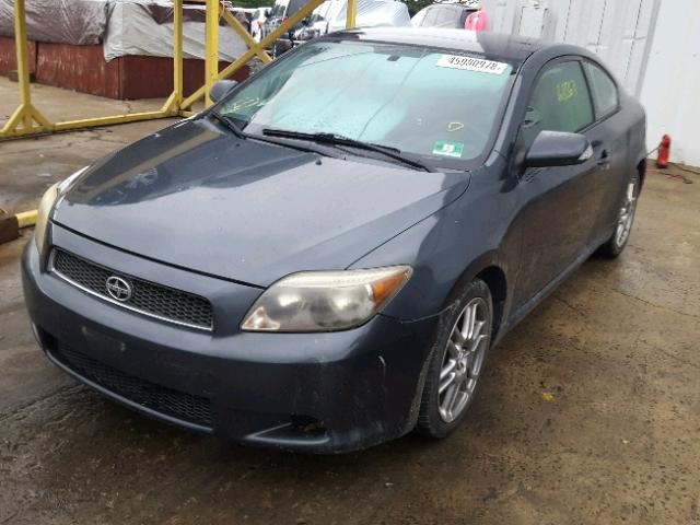JTKDE177960081108 - 2006 TOYOTA SCION TC ნაცრისფერი ფოტო 2