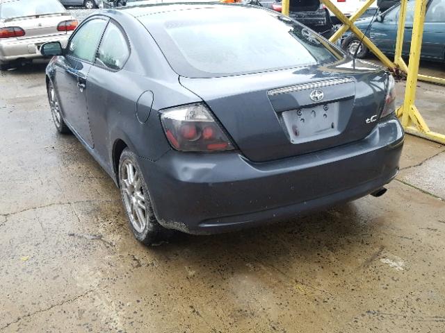 JTKDE177960081108 - 2006 TOYOTA SCION TC ნაცრისფერი ფოტო 3