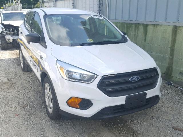 1FMCU0F75HUB57321 - 2017 FORD ESCAPE S WHITE photo 1