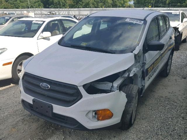 1FMCU0F75HUB57321 - 2017 FORD ESCAPE S WHITE photo 2