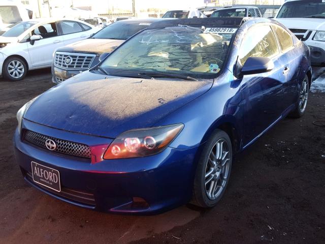 JTKDE167690300516 - 2009 TOYOTA SCION TC ლურჯი ფოტო 2