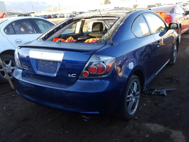 JTKDE167690300516 - 2009 TOYOTA SCION TC ლურჯი ფოტო 4