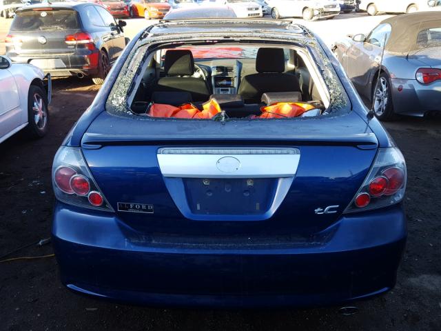 JTKDE167690300516 - 2009 TOYOTA SCION TC ლურჯი ფოტო 9