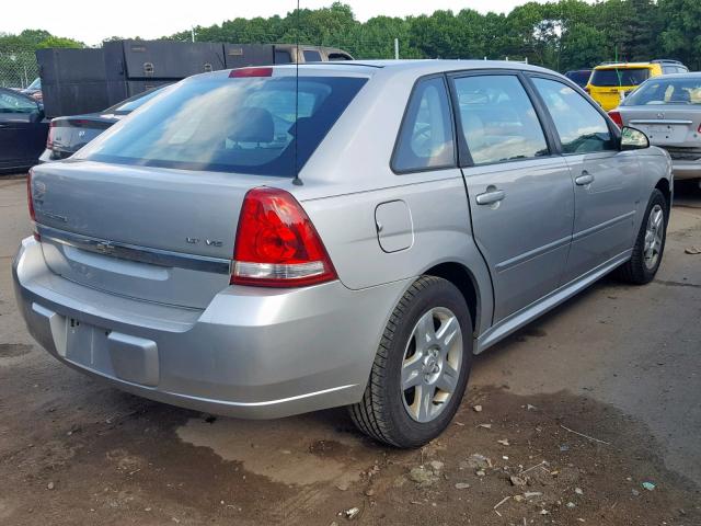 1G1ZT61886F104370 - 2006 CHEVROLET MALIBU MAX 银色 照片 4