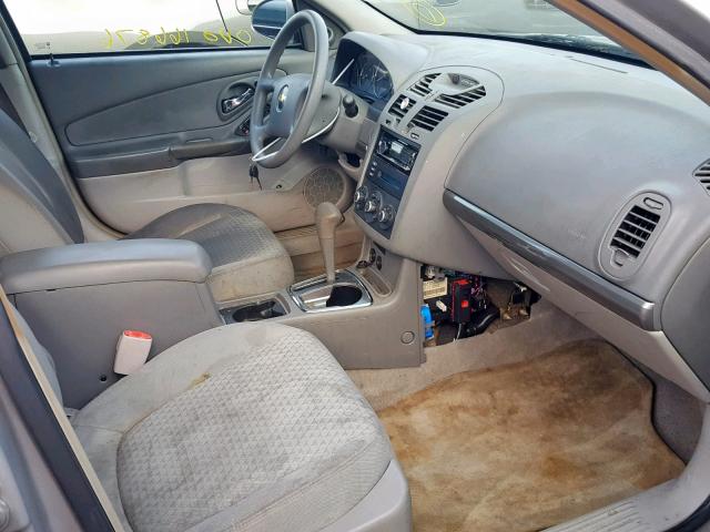 1G1ZT61886F104370 - 2006 CHEVROLET MALIBU MAX 银色 照片 5