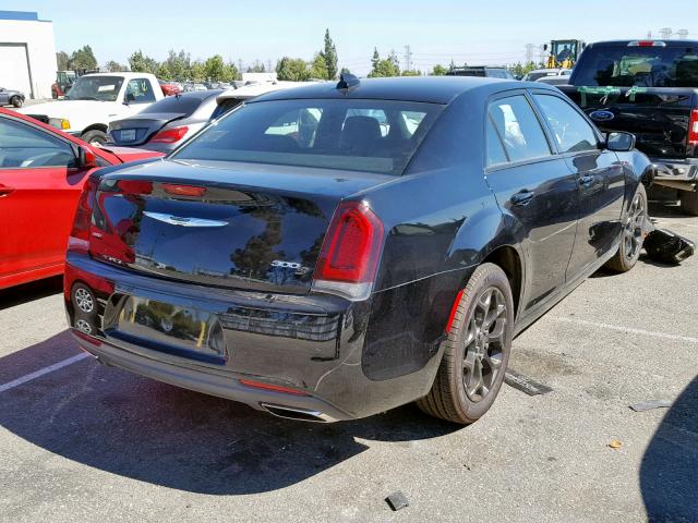 2C3CCAGG0KH586294 - 2019 CHRYSLER 300 S BLACK photo 4