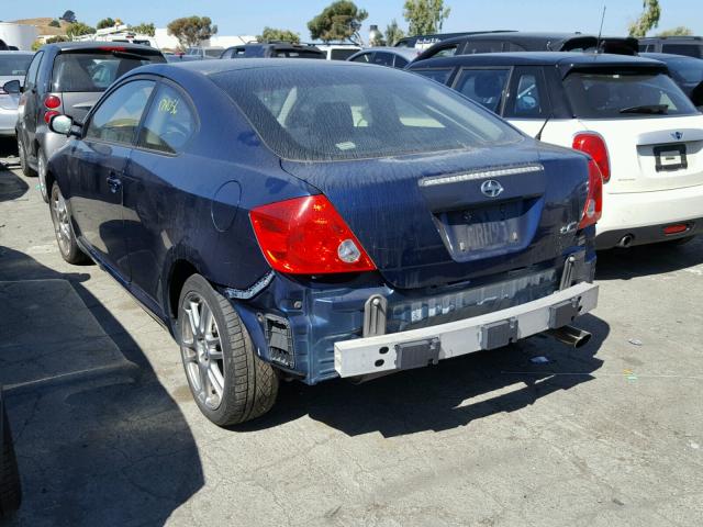 JTKDE177X50039433 - 2005 TOYOTA SCION TC ლურჯი ფოტო 3