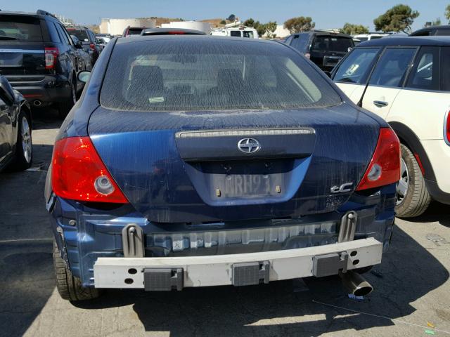 JTKDE177X50039433 - 2005 TOYOTA SCION TC ლურჯი ფოტო 9