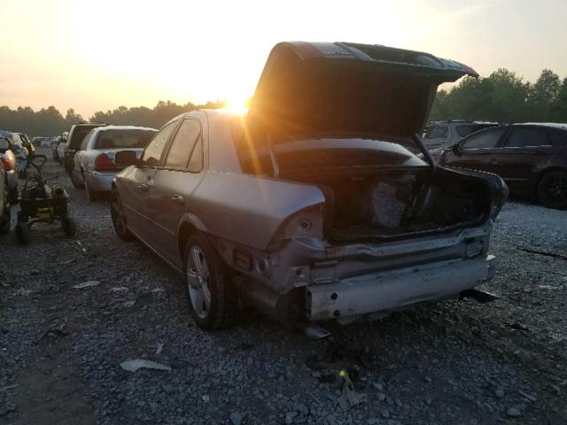 1LNFM87AX6Y638659 - 2006 LINCOLN LS GRAY photo 3