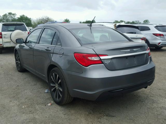 1C3CCBBB6DN598476 - 2013 CHRYSLER 200 TOURIN GRAY photo 3