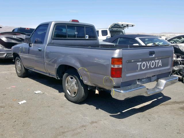 4TARN81P7SZ325953 - 1995 TOYOTA PICKUP 1/2 GRAY photo 3