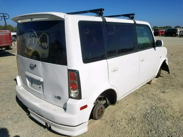 JTLKT324X64045258 - 2006 TOYOTA SCION XB 白色 照片 4