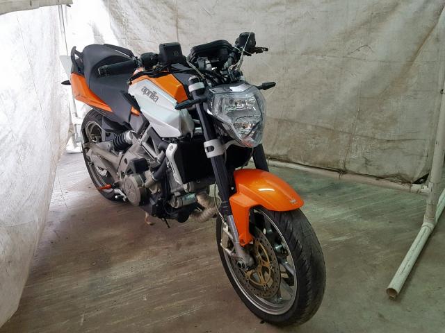 ZD4RAC0048S000173 - 2008 APRILIA SHIVER SL7 ORANGE photo 1