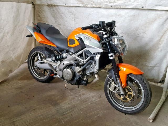 ZD4RAC0048S000173 - 2008 APRILIA SHIVER SL7 ORANGE photo 9