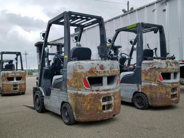 CUL029Q1229 - 2006 NISSAN FORK LIFT GRAY photo 3