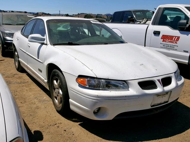 1G2WP5211WF317238 - 1998 PONTIAC GRAND PRIX WHITE photo 1