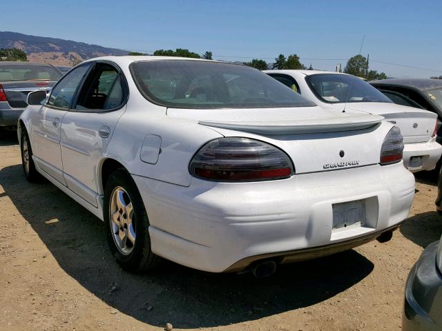 1G2WP5211WF317238 - 1998 PONTIAC GRAND PRIX WHITE photo 3