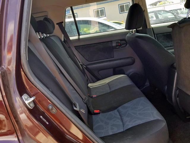 JTLZE4FE5B1120946 - 2011 TOYOTA SCION XB 勃艮第红 照片 6