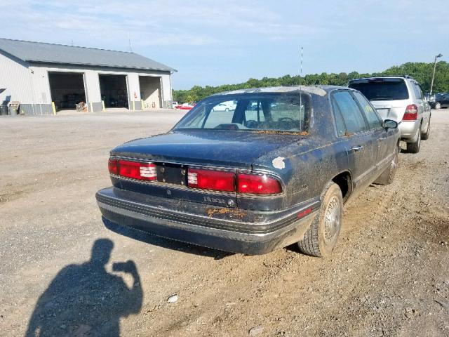 1G4HP52L0RH555186 - 1994 BUICK LESABRE CU GREEN photo 4