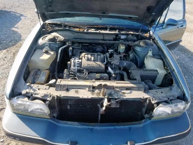 1G4HP52L0RH555186 - 1994 BUICK LESABRE CU GREEN photo 7