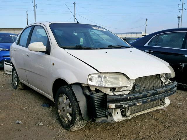 KL1TG52685B371210 - 2005 CHEVROLET AVEO LT WHITE photo 1