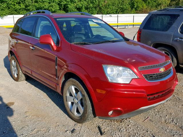 3GNAL3E56CS650621 - 2012 CHEVROLET CAPTIVA SP RED photo 1