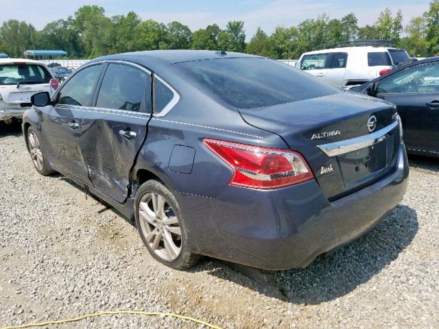 1N4BL3AP3DN450902 - 2013 NISSAN ALTIMA 3.5 GRAY photo 3