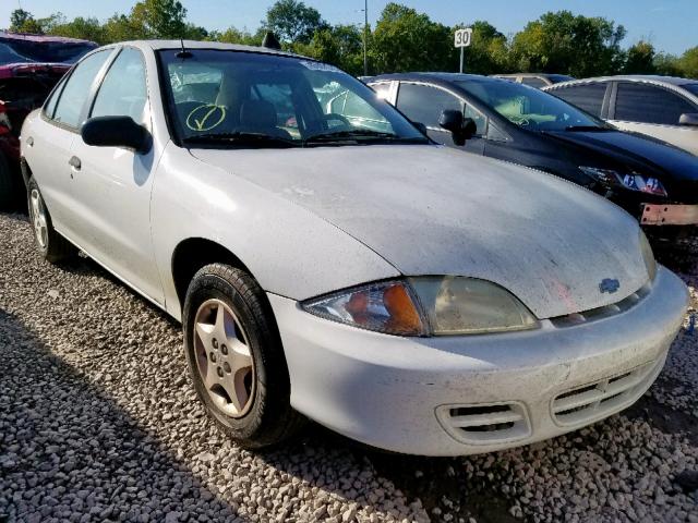 1G1JC524X17377980 - 2001 CHEVROLET CAVALIER B WHITE photo 1