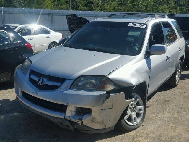 2HNYD18894H523441 - 2004 ACURA MDX TOURIN SILVER photo 2