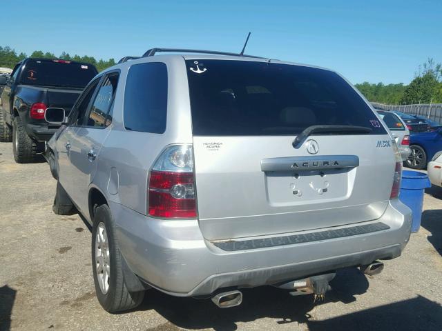 2HNYD18894H523441 - 2004 ACURA MDX TOURIN SILVER photo 3