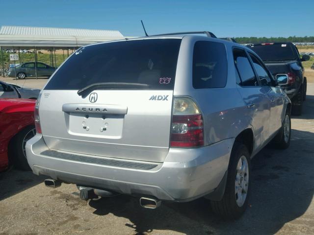 2HNYD18894H523441 - 2004 ACURA MDX TOURIN SILVER photo 4