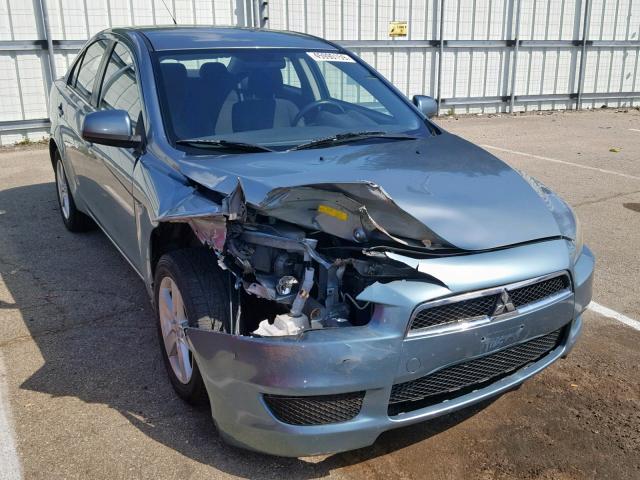 JA3AU26UX8U032259 - 2008 MITSUBISHI LANCER ES BLUE photo 1