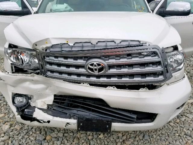 5TDDY5G13DS090334 - 2013 TOYOTA SEQUOIA PL WHITE photo 7