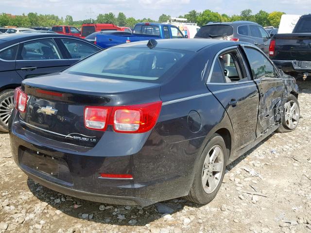 1G11B5SL2EF152488 - 2014 CHEVROLET MALIBU LS BLACK photo 4