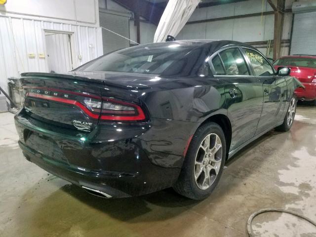 2C3CDXJG9GH140838 - 2016 DODGE CHARGER SX BLACK photo 4