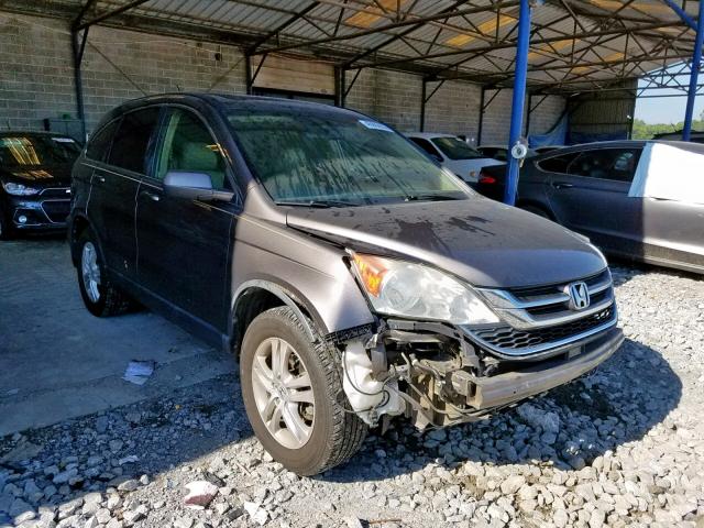 5J6RE3H70AL025275 - 2010 HONDA CR-V EXL GRAY photo 1