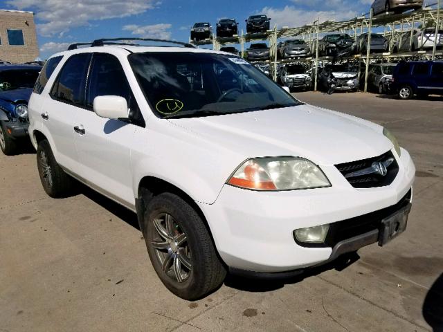 2HNYD18622H500479 - 2002 ACURA MDX TOURIN WHITE photo 1