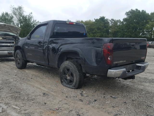 1GTDT146958208903 - 2005 GMC CANYON BLACK photo 3