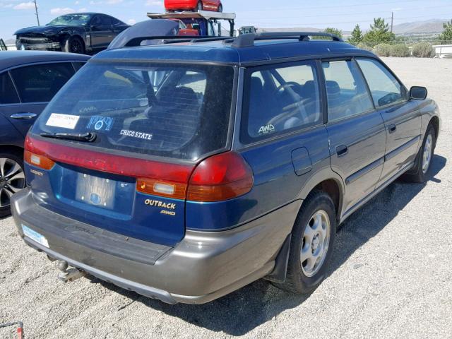 4S3BG6851V7606994 - 1997 SUBARU LEGACY OUT GREEN photo 4