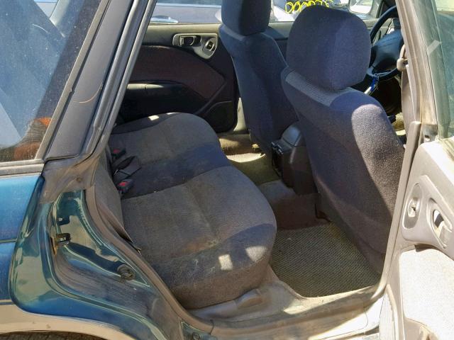 4S3BG6851V7606994 - 1997 SUBARU LEGACY OUT GREEN photo 6