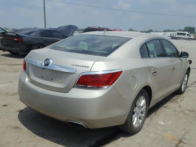 1G4GA5E38DF320418 - 2013 BUICK LACROSSE GOLD photo 4