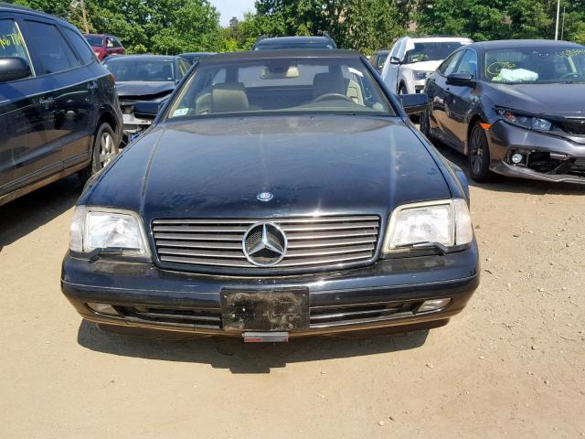 WDBFA67F4VF146201 - 1997 MERCEDES-BENZ SL 500 BLACK photo 9