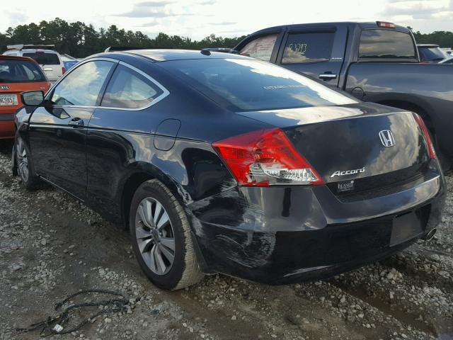 1HGCS1B83BA007104 - 2011 HONDA ACCORD EXL BLACK photo 3