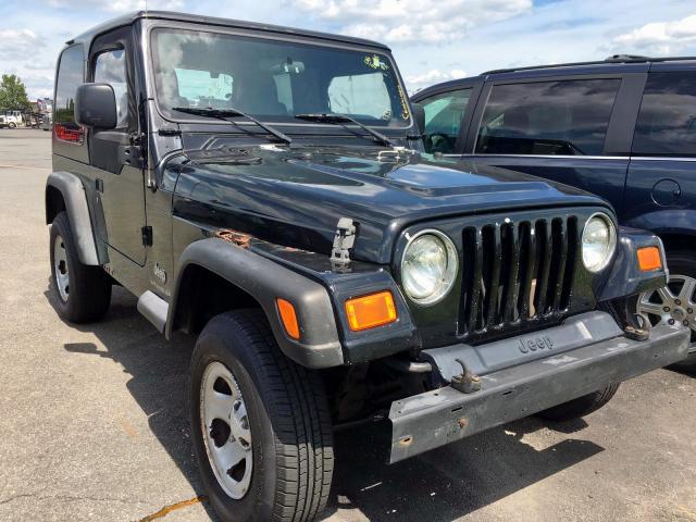 1J4FA29S96P768562 - 2006 JEEP WRANGLER / BLACK photo 1