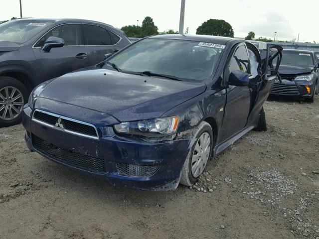 JA32U2FUXDU009689 - 2013 MITSUBISHI LANCER ES/ BLUE photo 2